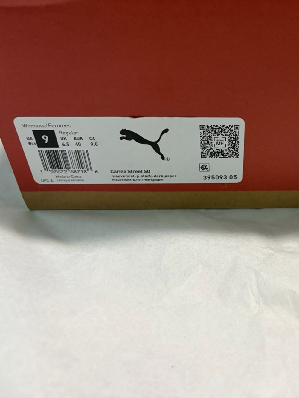 Puma Pink and Burgundy Casual Low-Top Sneakers - Picture 4 of 4